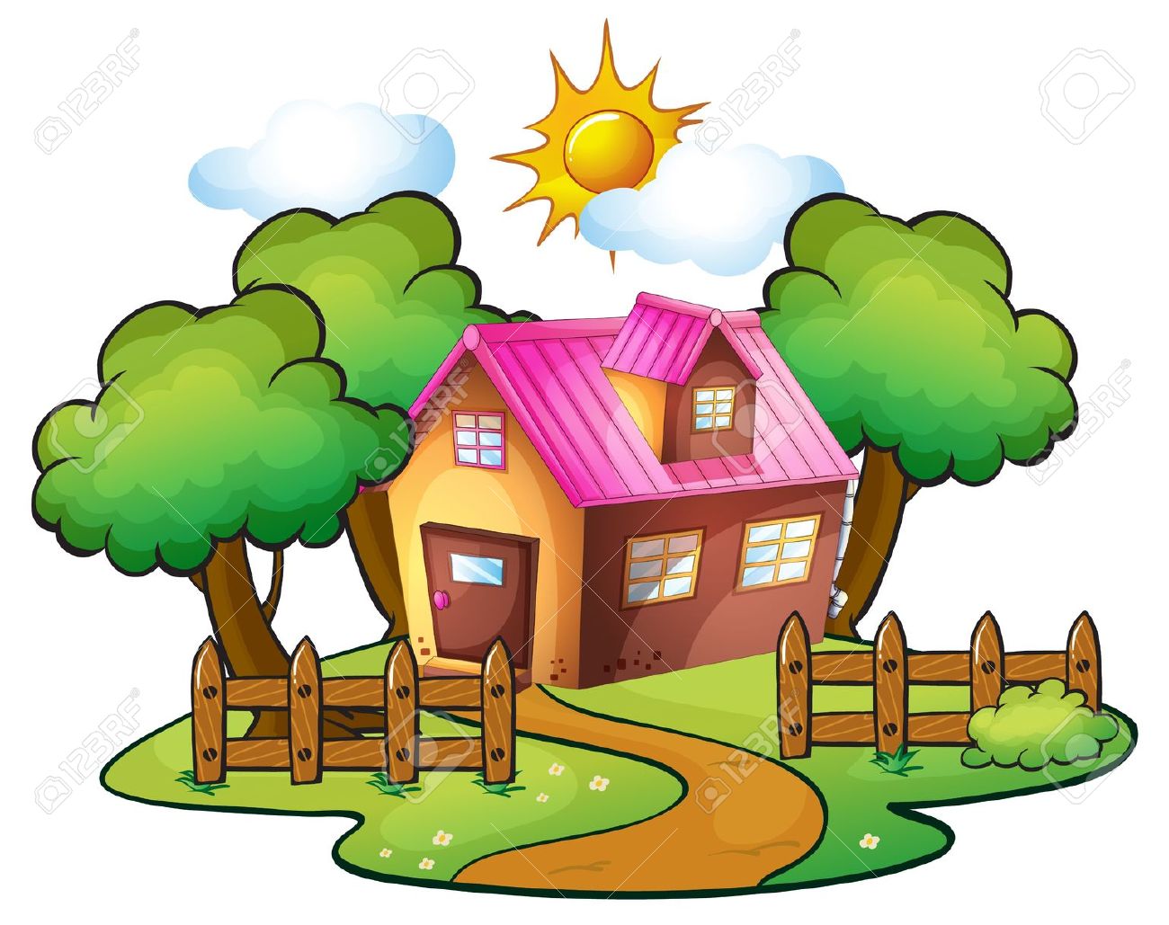 clipart country house - photo #42